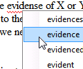 As-you-type spell checking