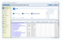 Index Manager Tool