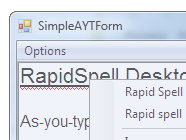 Windows Forms spell checker