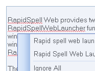 RapidSpell Web Java component